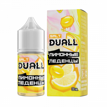Жидкость Duall salt 30ml HARD 50mg (Лимонные леденцы, Hard)