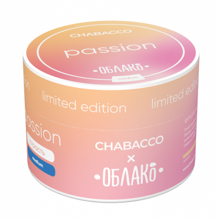 Chabacco 50г (Medium, Passion(Облако коллаб))