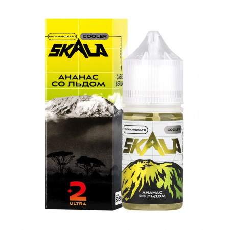 Жидкость SKALA salt 30 мл 2 ultra (50mg) (Килиманджаро (ананас cо льдом), Hard)