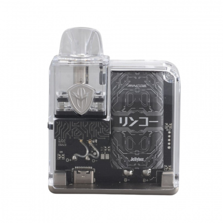 POD-система Rincoe JELLYBOX NANO (Full Clear, 1000 mAh, 30 W, 2,8 мл, Датчик затяжки, кнопка)