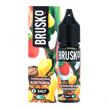 Жидкость Brusko Chubby salt 35ml 20mg (№2) (Тропический Коктейль, Light)