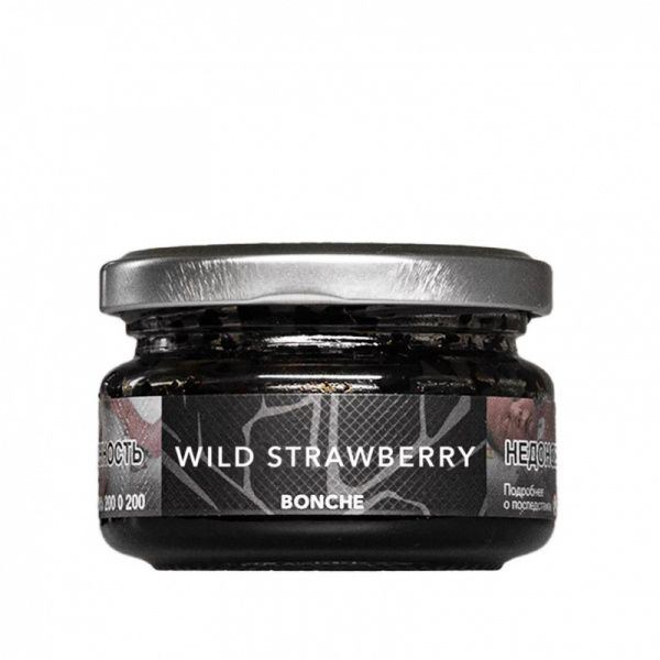 Bonche 30г (Wild Strawberry (Земляника), Крепкий)