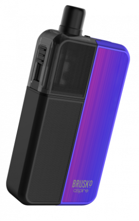 POD-система Brusko FLEXUS BLOK (Fichsia (Фуксия), 1200 mAh, 18 W, 3 мл, Датчик затяжки, кнопка)