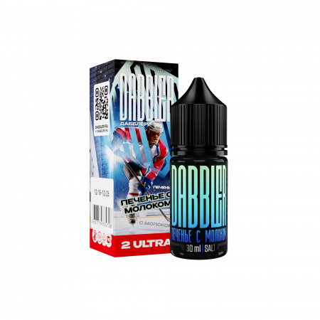 Жидкость Dabbler (chubby) 30ml 2 ultra (50mg) (Печенье с молоком, Hard)