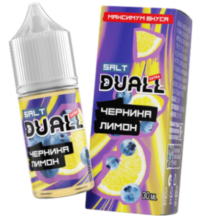 Жидкость Duall Extra salt 30ml LIGHT 20mg (Черника лимон, Light)
