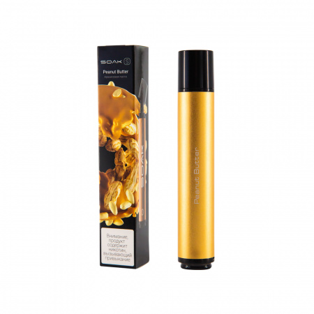 SOAK S 2500тяг (Peanut Butter (Арахисовая паста), 2500 тяг)