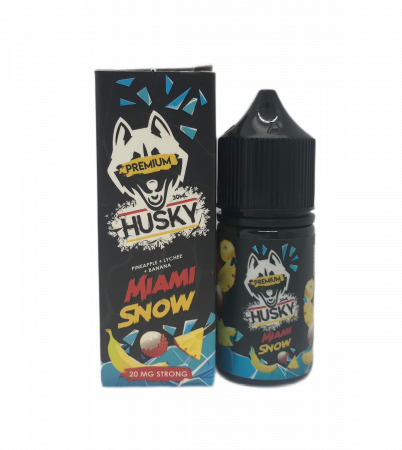 Жидкость Husky Premium (Salt TX) 30ml 20mg (MIAMI SNOW (20), Hard)