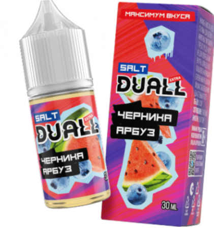 Жидкость Duall Extra salt 30ml HARD 50mg (Черника арбуз, Hard)