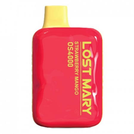 Lost Mary OS 4000тяг (Strawberry Mango (Клубника Манго), 4000 тяг)