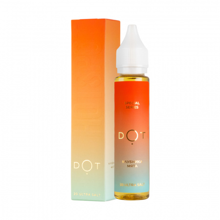 Жидкость HOTSPOT Dot 30ml 20mg Ultra S (Клубника Мята, Hard)
