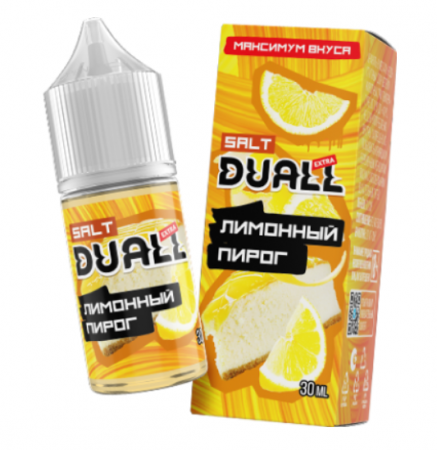 Жидкость Duall Extra salt 30ml LIGHT 20mg (Лимонный пирог, Light)