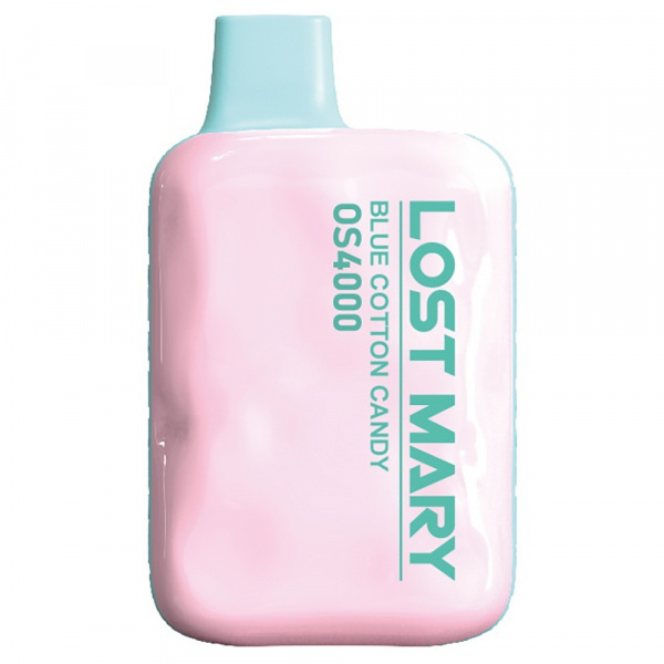 Lost Mary OS 4000тяг (Blue Cotton Candy (Черника Сахарная Вата), 4000 тяг)